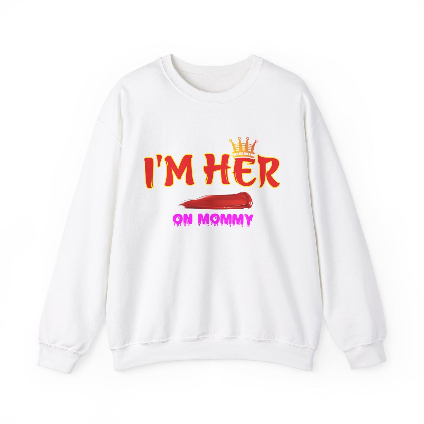 I’m her with crown™ Crewneck Sweatshirt