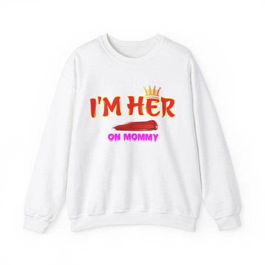 I’m her with crown™ Crewneck Sweatshirt